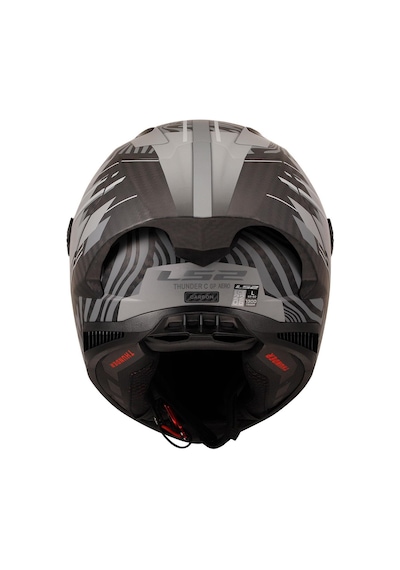 Ls2 Thunder Karbon Gp Aero Polar Kapalı Kask Siyah