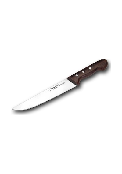 Bora 707 W Mutfak ve Kurban Wenge Saplı Klasik Kamp Bıçak Kahverengi