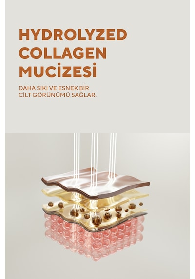 The Ceel Dolgunlaştırıcı ve Sıkılaştırıcı Etkili Kolajen Serum Hydrolyzed Collagen, Glutatyon 30 ml