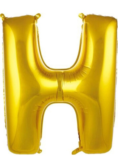 Ikm Harf Balon Altın-H 1 Adet