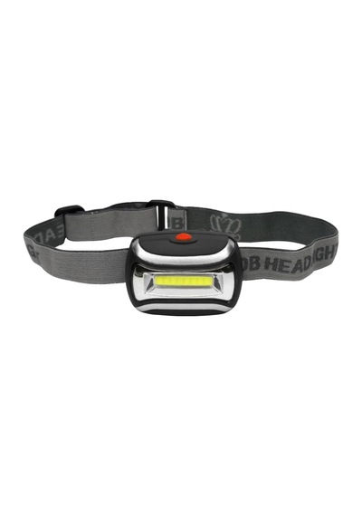 Powermaster Cob Led Pilli Kafa Feneri Pm-1849 Siyah
