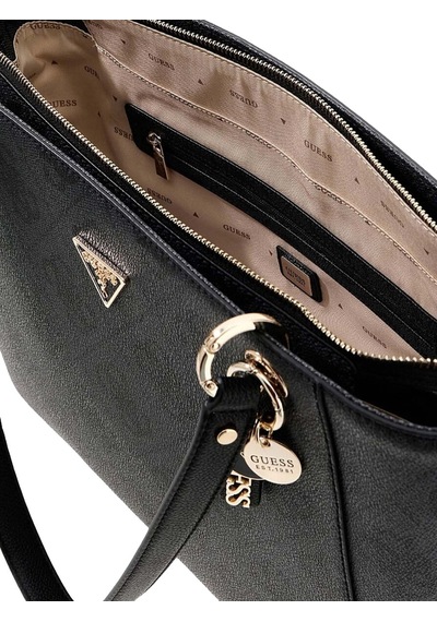 Guess Noelle Kadın Tote Omuz Çanta Hwso9672250 Antrasit