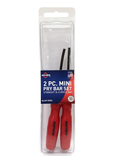 Mayhew Tools 31092 Mini Pry Bar Seti, 2 Parça