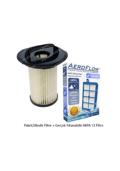 Philips Uyumlu Fc 9232 Marathon Süpürge Silindir Filtre Hepa Filtresi (432302636)