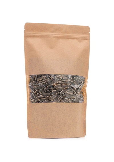Pencereli Kraft Doypack 20X30 Cm - 100 Adet