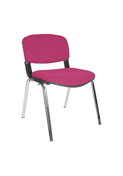 Gizmomobilya Gizmo Ofis Bekleme Misafir Koltuğu Mk1100 Form Döşemeli Pembe
