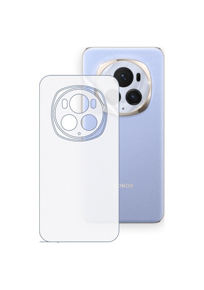 Schitec Honor Magic6 Pro Uyumlu Arka Yüzey Hidrojel Koruyucu Film