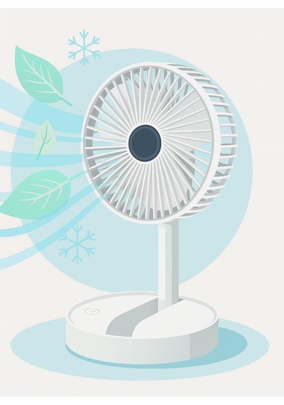 Coverzone Yüksekliği Ayarlanabilir 31cm - 37 Cm Taşınabilir Masaüstü Mini Usb Fan Şarj Edilebilir Telefon Tutucul