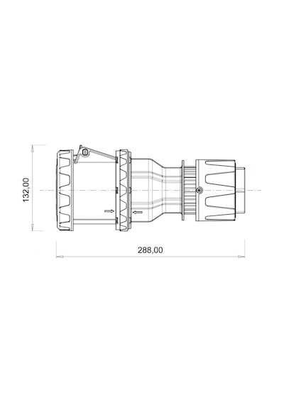 Bemis Cee Norm 5x125a 380v Ip67 Uzatma Priz Rs