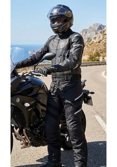 Armode Freem Motosiklet Pantolonu 4 Mevsim Full Korumalı Motorcu Pantolon Siyah