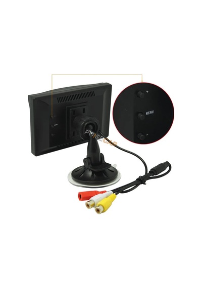 5 İnç Araç Monitörü Twogo - 55c Kamerasız 12 Volt