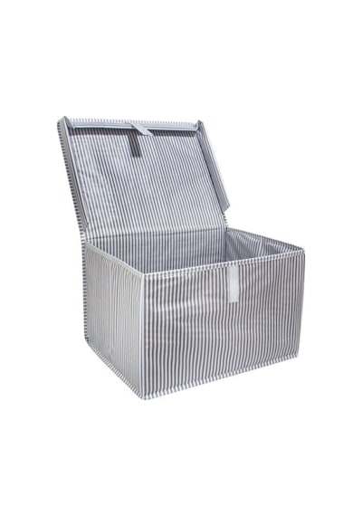 Çok Amaçlı Kutu Mini 40x30x26 Cm Pamuklu Gri Diğer