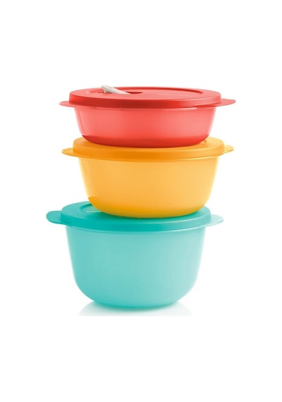 Tupperware Micro Oval Kap 3lü Set Mtk