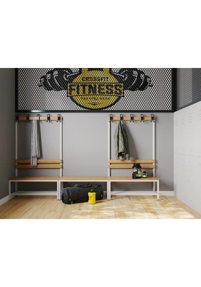 Soyunma Odaları Için Bank Ayakkabılıklı Bank Gxyxd: 200x42x40 Cm, Spor Bankı