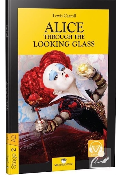 Stage-2 Alice Through The Looking Glass - İngilizce Hikaye - Lewis Carroll - MK Publications