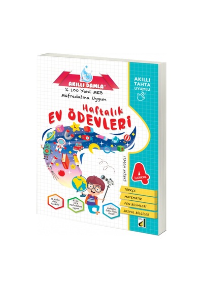 Akıllı Damla 4. Sınıf Haftalık Ev Ödevleri