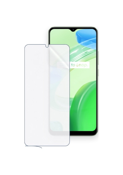 Realme C30 Uyumlu Ön Yüzey Nano Şeffaf Hidrojel Ekran Koruyucu 58074547