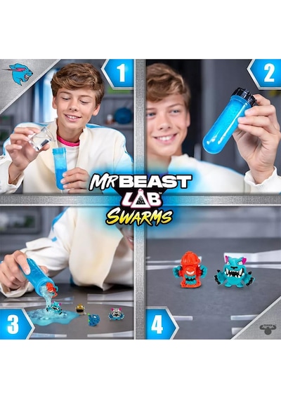 Mrbeast Lab Swarms Lab Pack 2 Mini Karakter 0