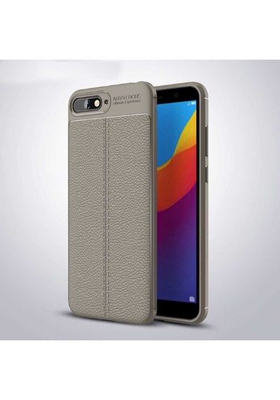 Huawei Y6 2018 Kılıf Zore Niss Silikon Kapak Kırmızı