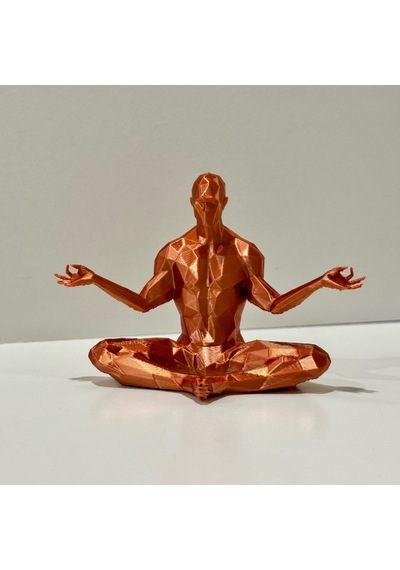 Yoga Salon Raf Dekoru İçin Zarif Hediyelik Dekoratif Obje Figür 15 Cm
