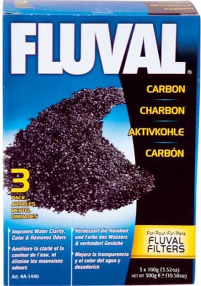 Fluval - 528 - Karbon 300 Gr - Flzdgnkr - 3x100 Gr