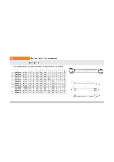 Beta 94-22x24 Recor Anahtar Ürün Kodu 000940022