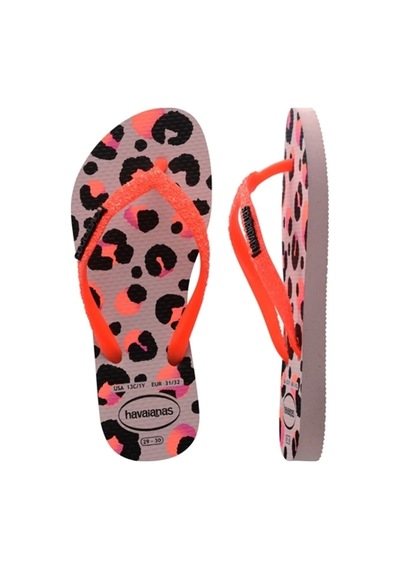 Havaianas Kıds Slım Glıtter Trendy Simli Parmak Arası Kız Çocuk Terlik 4146976 6386 PEMBE