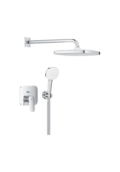 Grohe Cubeo Duş Sistemi Tempesta 250 İle - 1053360000 Gümüş