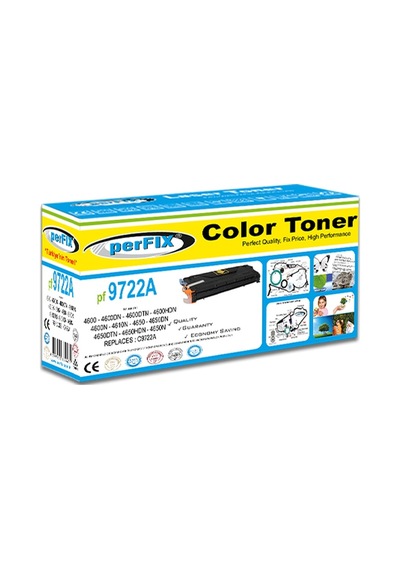 Pfx Pf C9722a 4600-641a Sarı Toner 8k