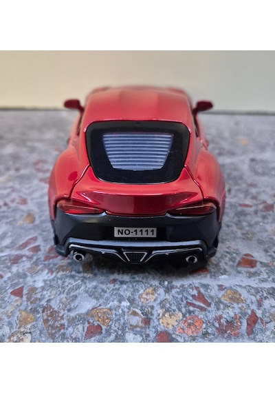 Diecast,metal Oyuncak Araba Toyota Supra 2023 10 Cm Çek Bırak Mod