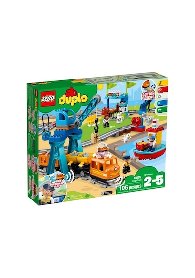 LEGO® Duplo 10875 Kargo Treni 105 Parça