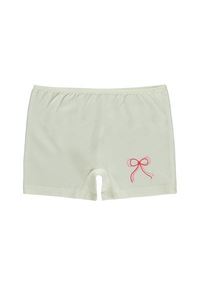 Civil Girls Kurdele 2-12 Yaş Kız Çocuk 2'li Boxer - Standart Çok Renkli