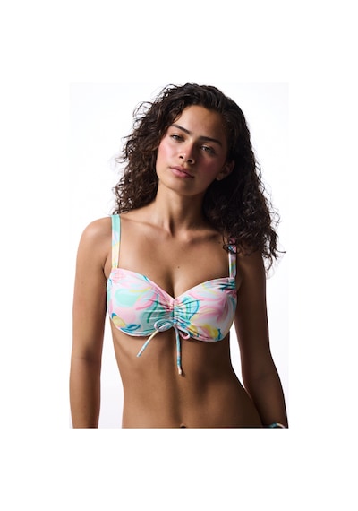Penti Yaprak Desenli Balenli Bikini Üstü