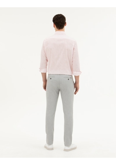 Pierre Cardin Erkek Gri Kanvas / Chino Pantolon 50284271-vr024 Gri