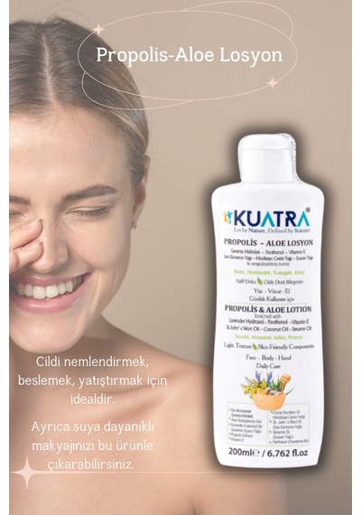 Kuatra Propolis Aloe Vera Losyon 200 ML