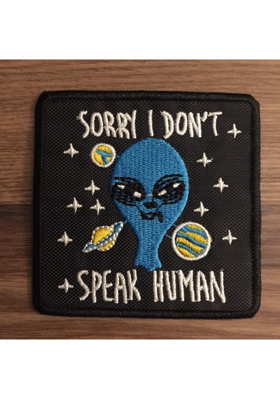 Alıen Uzaylı Space Alien Patch Peç Arma ve Kot Yaması