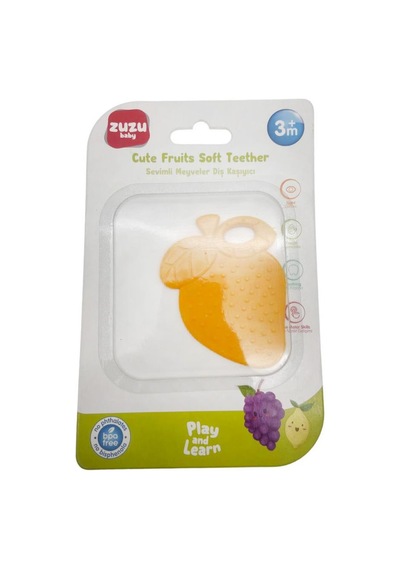 Zuzu Toys Bebekler İçin Sevimli Meyveler Diş Kaşıyıcı Renkli Çok Renkli