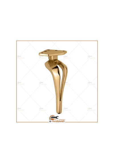 Gold Metal Mobilya Dolap Koltuk Tv Ünitesi Ayakları 16 Cm Robot S