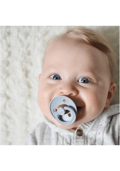 Bibs Colour Kauçuk Emzik Iron Glow No:1 0-6 Ay Yeşil