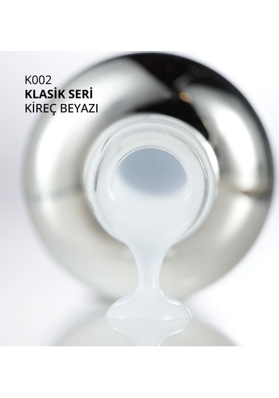 Kalıcı Oje K002, Kireç Beyazı, 10 Ml Diğer