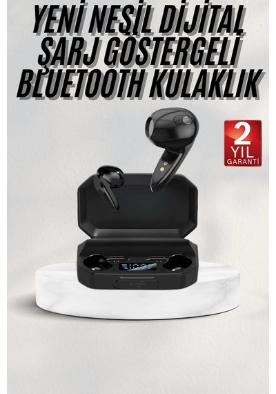 Siyah Profesyonel Kulaklık Hd Mikrofonlu Çhassasiyet Cevaplayabilen Belirtilmemiş