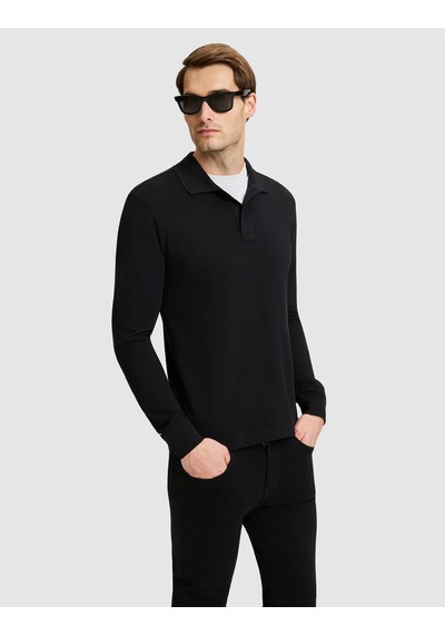 Pierre Cardin Siyah Slim Fit Basic Sweatshirt 50333998-vr046