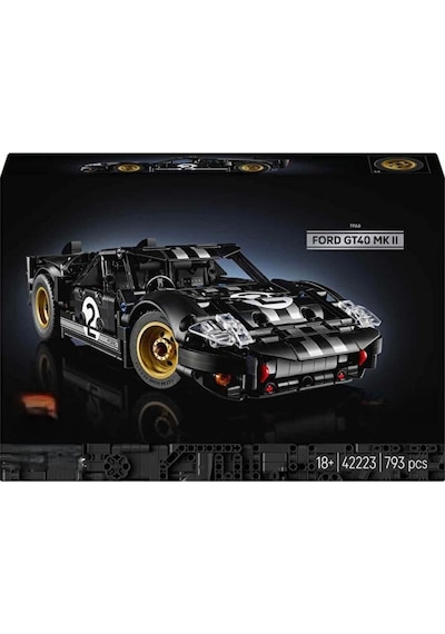 Technic 1966 Ford Gt40 Mkıı Yarış Arabası 42223 Diğer