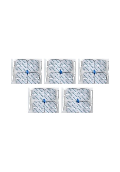 Stimrodes 5 x 5 CM Kablolu Kare Tens Pedi 5 x 4'lü
