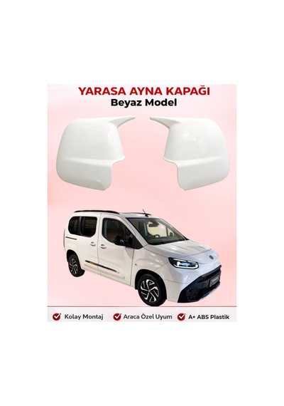 Volkswagen Caddy 2021+ Araca Özel Premium Cam Rüzgarlığı A+ Pianoblack