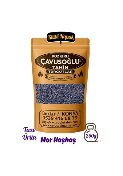 Mavi Mor Haşhaş 250 G Afyon Bölgesi