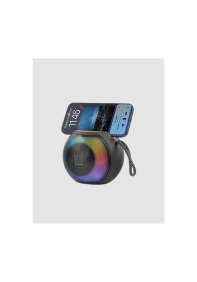 Kullanışlı Bluetooth 5.0 Hoparlör Rgb Işıklı, Güçlü Bas Ve 360 Surround Ses