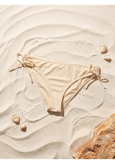 Lcw Dream Bej Kadın Düz Bikini Alt
