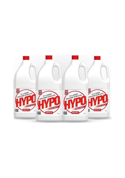 Hyper Hypo Hypo Çamaşır Suyu 4000 Ml - 4`Lü Paket