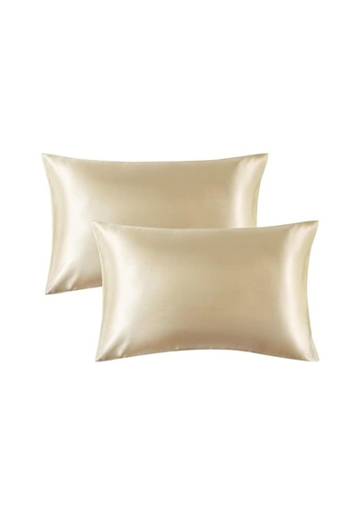 Lexroo İpeksi Zarafet İpek Saten Yastık Kılıfı Seti - 50x70 Cm Lüks Konfor Ve Şıklık Çok Renkli